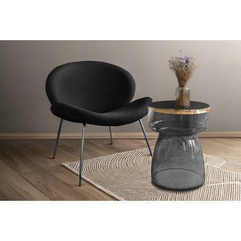 Stuhl Bouclé - Polsterung Metallbeine – Jaden 125 | Kayoom - Esszett Luxury | Stilvolles Wohnen mit Charakter