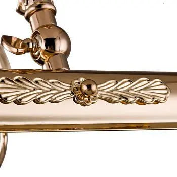 Picture Lights Adjustable Arm, Gold Finish, Acrylic Diffuser – Picasso PIC114-02-G | Maytoni
