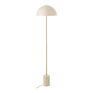 Floor Lamp Marble and Metal Mix Beige Finish Modern Scandinavian Design – Sheffield | House Nordic