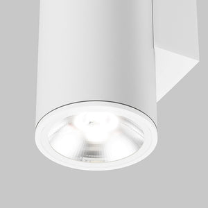 Wandleuchte – Weißes Metall mit Glas, 24 W LED, Warmweiß, 1100 lm - Shim | Maytoni