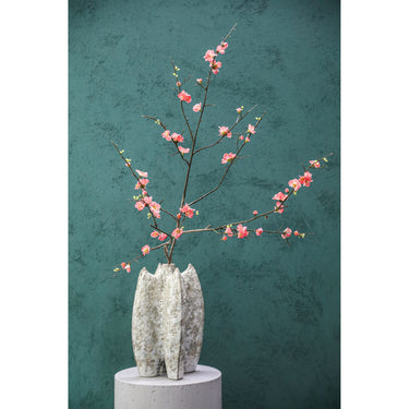 Kunstblume Kirschblütenzweig Rosa Blüten Dekorativer Zweig | PTMD