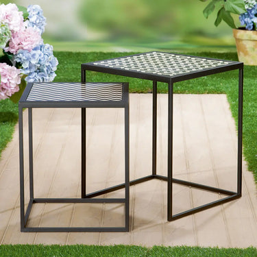 Beistelltisch – Exklusives Muster, Edle Metalloptik, Ausdrucksstarkes Design, 42,5 cm - Circo | Gilde