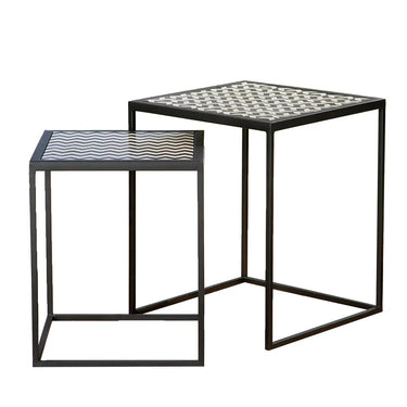 Beistelltisch – Exklusives Muster, Edle Metalloptik, Ausdrucksstarkes Design, 42,5 cm - Circo | Gilde
