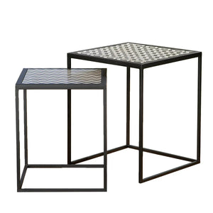 Beistelltisch – Exklusives Muster, Edle Metalloptik, Ausdrucksstarkes Design, 42,5 cm - Circo | Gilde