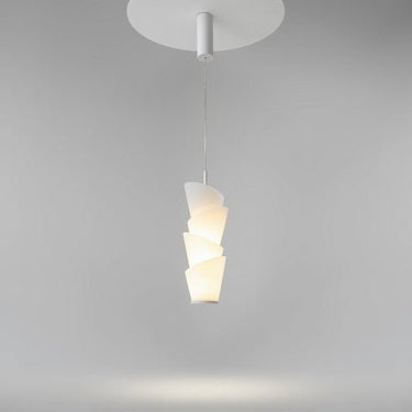 Pendelleuchte Weißes Metall Opalglas - Diffusor Schlichte Moderne – Seoul | Maytoni - Esszett Luxury | Stilvolles Wohnen mit Charakter
