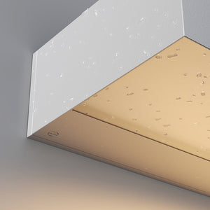  Wandleuchte mit graphitfarbenem Aluminium - Korpus und weißem Glas - Diffusor – Lot | Maytoni - Esszett Luxury | Stilvolles Wohnen mit Charakter