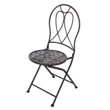 Bistroset – Zeitlose Eleganz, Exklusive Metalloptik, Anspruchsvolles Design, 93 cm - Shell | Gilde