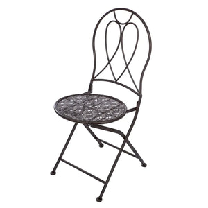 Bistroset – Zeitlose Eleganz, Exklusive Metalloptik, Anspruchsvolles Design, 93 cm - Shell | Gilde