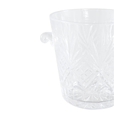 Eiskübel – Runde Form, Glas Material, Klare Optik – Glass Crystal | PTMD