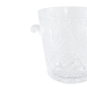 Eiskübel – Runde Form, Glas Material, Klare Optik – Glass Crystal | PTMD