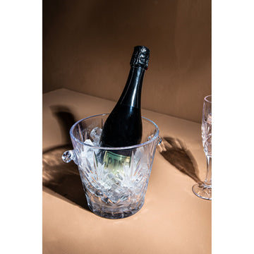 Ice Bucket - Glass, clear, round, robust design, versatile – Glass Crystal | PTMD