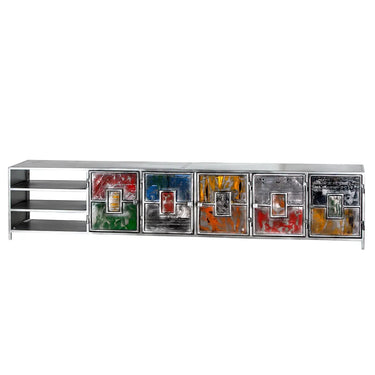 Schrank – Individuelle Farbgestaltung, Markante Metalloptik, Unikat-Charakter, 46 cm - PopArt | Gilde