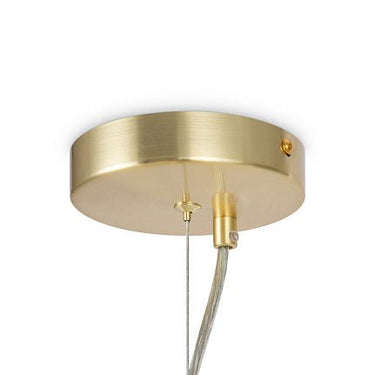 Pendelleuchte mit goldenem Metallrahmen und weißen Glaskugeln im modernen Design – Dallas | Maytoni - Esszett Luxury | Stilvolles Wohnen mit Charakter