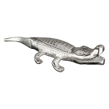 Figur – Krokodil Design, Schuppen Struktur, Antik Finish - Spike | Gilde