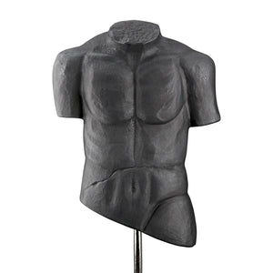 Skulptur – Torso Design, Anatomische Form, Aufgeraute Oberfläche, 55 cm - Torso | Gilde