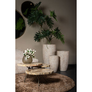 Sofa – Fabric Upholstery, Straight Design, Comfort Padding – Catania | PTMD