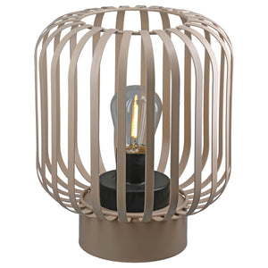 LED-Windlicht – Offene Lamellenstruktur, Zylindrische Form, Timer Funktion - Pavone | Gilde