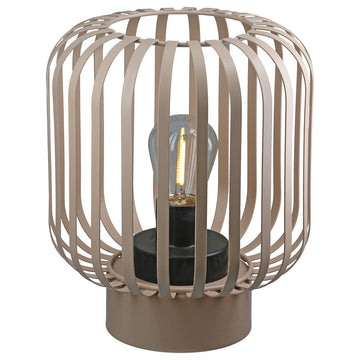 LED-Windlicht – Offene Lamellenstruktur, Zylindrische Form, Timer Funktion - Pavone | Gilde