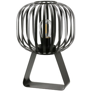 LED-Windlicht – Mattes Metall, Timer Funktion, Graue Oberfläche - Scola | Gilde