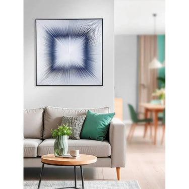 Wandbild – Galerieästhetik, Ausdrucksstarke Kunst, Designobjekt, 80 cm hoch - Spy | Gilde