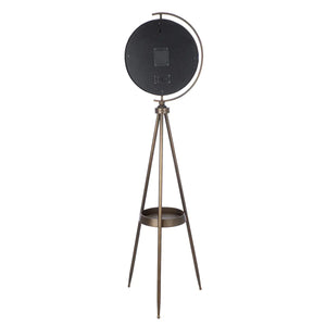 Standuhr – Kupferne Antikoptik, Metallfinish, Schwarze Akzente, 163 cm - Heritage | Gilde