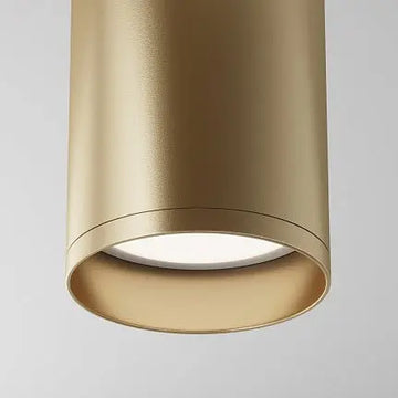 Ceiling lamp Matt gold aluminum GU10 socket Modern design & IP20 – Focus | Maytoni