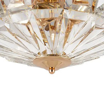Ceiling lamp Gold Crystal Facets 4× E14 – Facet | Maytoni