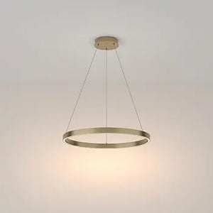 Pendant lamp Brass finish LED 37W IP20 & Modern Design – Rim | Maytoni