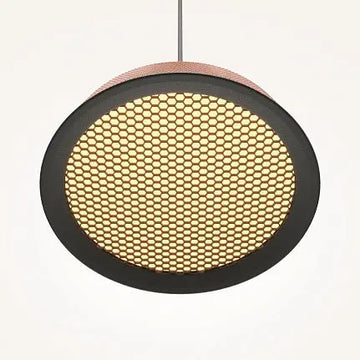 Pendant light Terracotta-colored ring-shaped aluminum housing Integrated LED & Modern Design – El | Maytoni