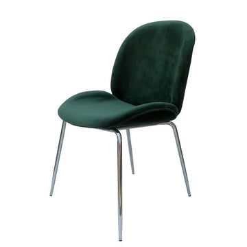 Stuhl Gestepptes Rücken - Design Samtbezug Messing - Gestell – Charlize 110 | Kayoom - Esszett Luxury | Stilvolles Wohnen mit Charakter