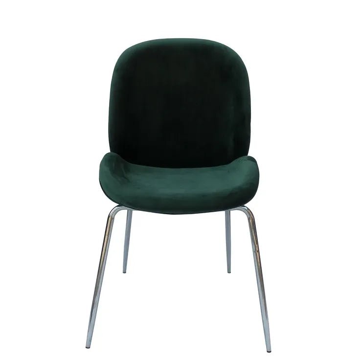 Stuhl Gestepptes Rücken - Design Samtbezug Messing - Gestell – Charlize 110 | Kayoom - Esszett Luxury | Stilvolles Wohnen mit Charakter