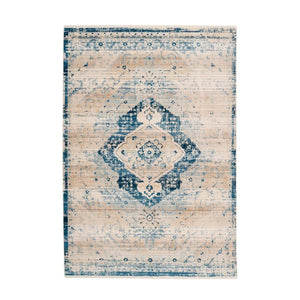 Vintage Design Short-Pile Polyester Rug - Baroque 500 | Kayoom