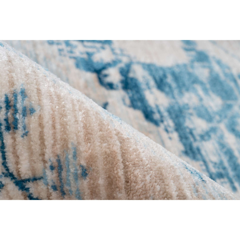 Vintage Design Short-Pile Polyester Rug - Baroque 500 | Kayoom