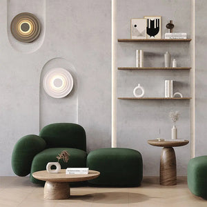 Wall light grey, metal frame, integrated 5W LED 2700K, modern – Nami | Maytoni
