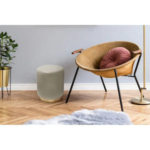 Tisch Samtbezug Metallgestell goldfarbene Basis – Art Deco 375 | Kayoom - Esszett Luxury | Stilvolles Wohnen mit Charakter