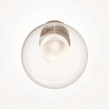 Wall light Brushed Gold, Metal Mesh, Round Design – Basic form | Maytoni