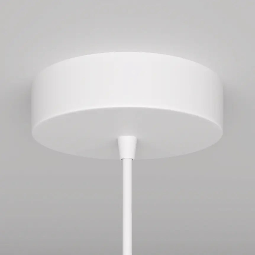 Pendant Lamp White metal housing with GU10 socket, modern design and energy-saving lighting – Arc | Maytoni