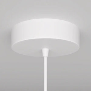 Pendant Lamp White metal housing with GU10 socket, modern design and energy-saving lighting – Arc | Maytoni