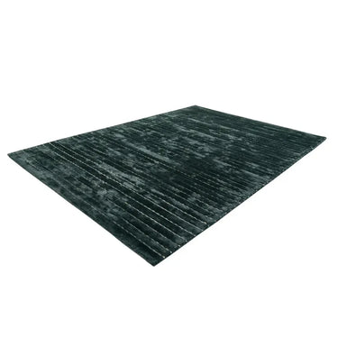 Teppich – Silber Multi, Flachgewebe, Streifen-Design, 150 cm - Prime 110 | Kayoom