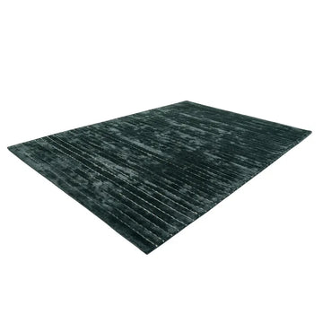 Teppich – Anthrazit Multi Farbe, Flachgewebe, Streifen-Design, 170 cm - Prime 110 | Kayoom
