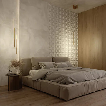 Pendelleuchte – Messingfarbenes Aluminium, 11 W Leistung, IP20 Schutzart, 375,0 cm Höhe - Halo | Maytoni