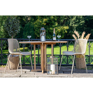 Garden Chair – Polypropylene Material, Stackable Function, UV-Resistant Protection, Easy Care Advantage – Branson | House Nordic