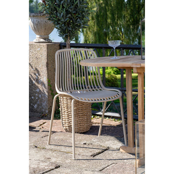 Garden Chair – Polypropylene Material, Stackable Function, UV-Resistant Protection, Easy Care Advantage – Branson | House Nordic