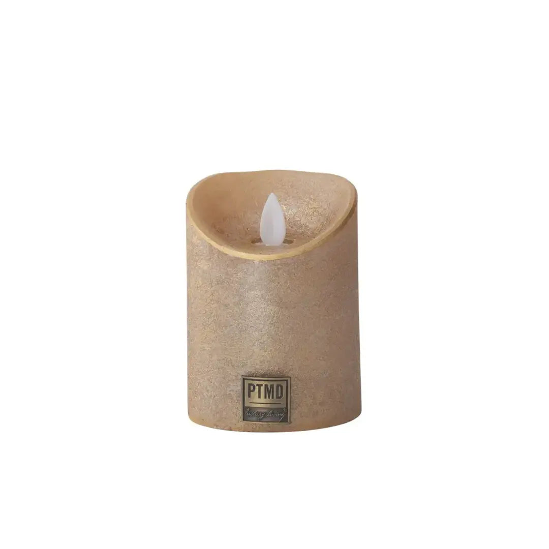 LED Candle S with Moving Flame and Timer Function - Battery-Operated | PTMD