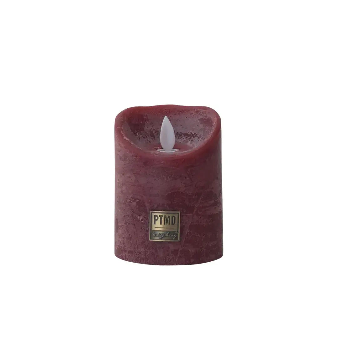 LED Candle S with Moving Flame and Timer Function - Battery-Operated | PTMD
