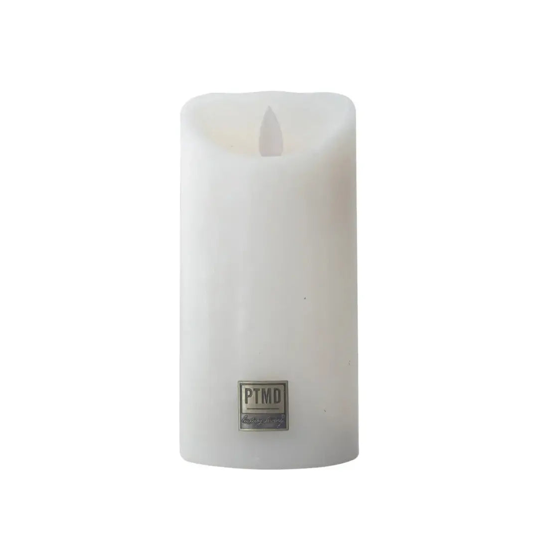 LED Candle M with Moving Flame and Timer Function - Battery Operated | PTMD
