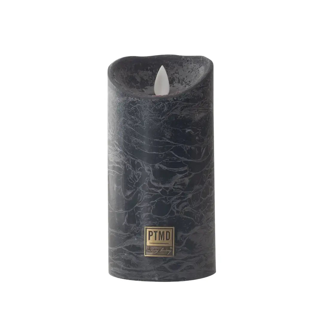 LED Candle M with Moving Flame and Timer Function - Battery Operated | PTMD