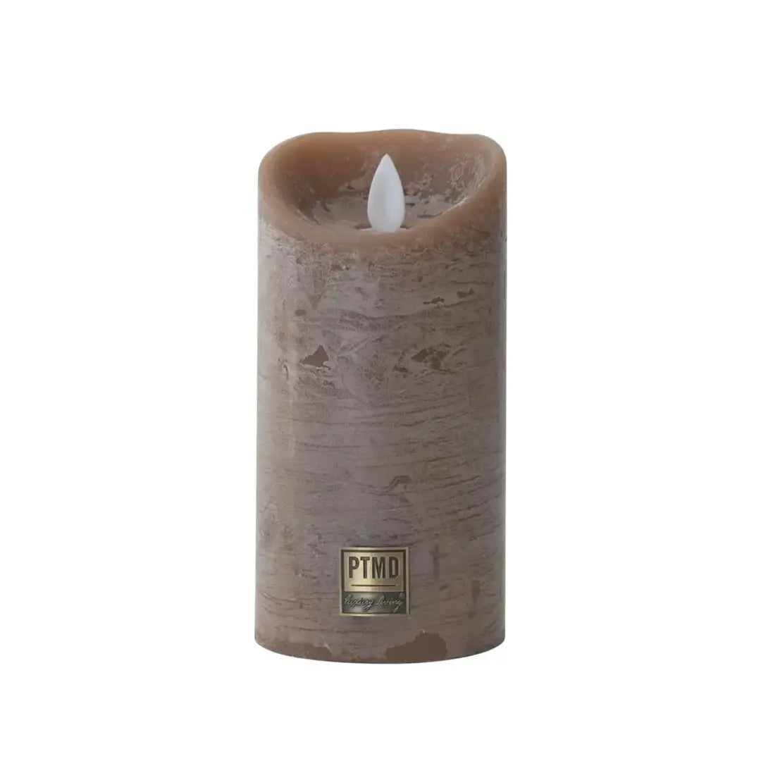 LED Candle M with Moving Flame and Timer Function - Battery Operated | PTMD