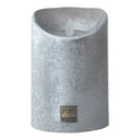 LED Candle L with moving flame and timer function - battery operated | PTMD