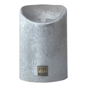 LED Candle L with moving flame and timer function - battery operated | PTMD